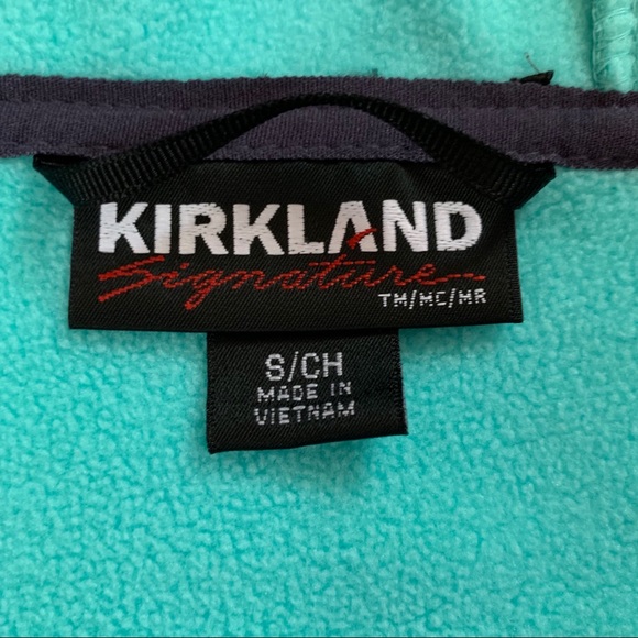 Kirkland-Sm Aqua spring jacket. - Picture 5 of 6
